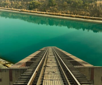 I Walked Along the Attock Khurd Railway Track from Rumian Village